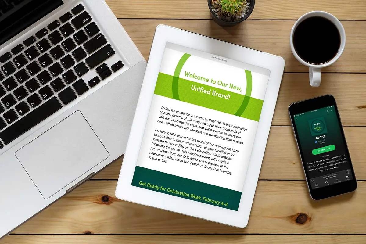 Healthcare organization employer branding campaign